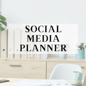 Social Media Planner – A Downloadable Comprehensive Tool for Effortless Content Management