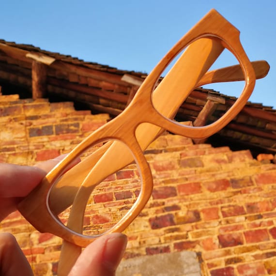 Bamboo Eyeglasses Prescription Glasses Sunglassestakemoto Mjx1304
