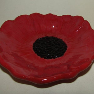 Poppy Garlic Grater; garlic bowl; clay garlic grater;poppy bowl;food preparation