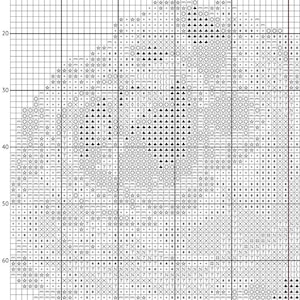Peonies Cross Stitch Pattern PDF Download Printable Pink Flowers Romantic Vintage Embroidery Peonies Spring Flowers Xstitch Pattern Keeper image 7