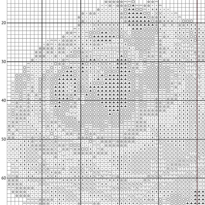 Peonies Cross Stitch Pattern PDF Download Printable Pink Flowers Romantic Vintage Embroidery Peonies Spring Flowers Xstitch Pattern Keeper image 7