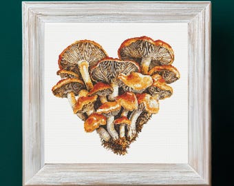 Pilz Herz Kreuzstich Muster PDF Download Druckbare Pilze Kreuzstichmuster Pilz Kreuzstichmuster Pilz Kreuzstichmuster