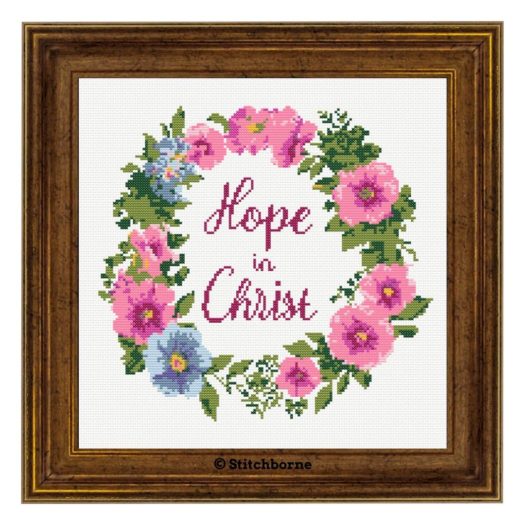 4 Quotes About God Cross Stitch Patterns PDF Download Printable Bible ...