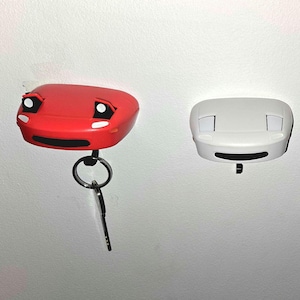 Colgador de llaves para coche Mazda Miata MX5 Eunos Roadster con faros emergentes al colocar la llave - Rosa, blanco o rojo - Figura decorativa de juguete JDM