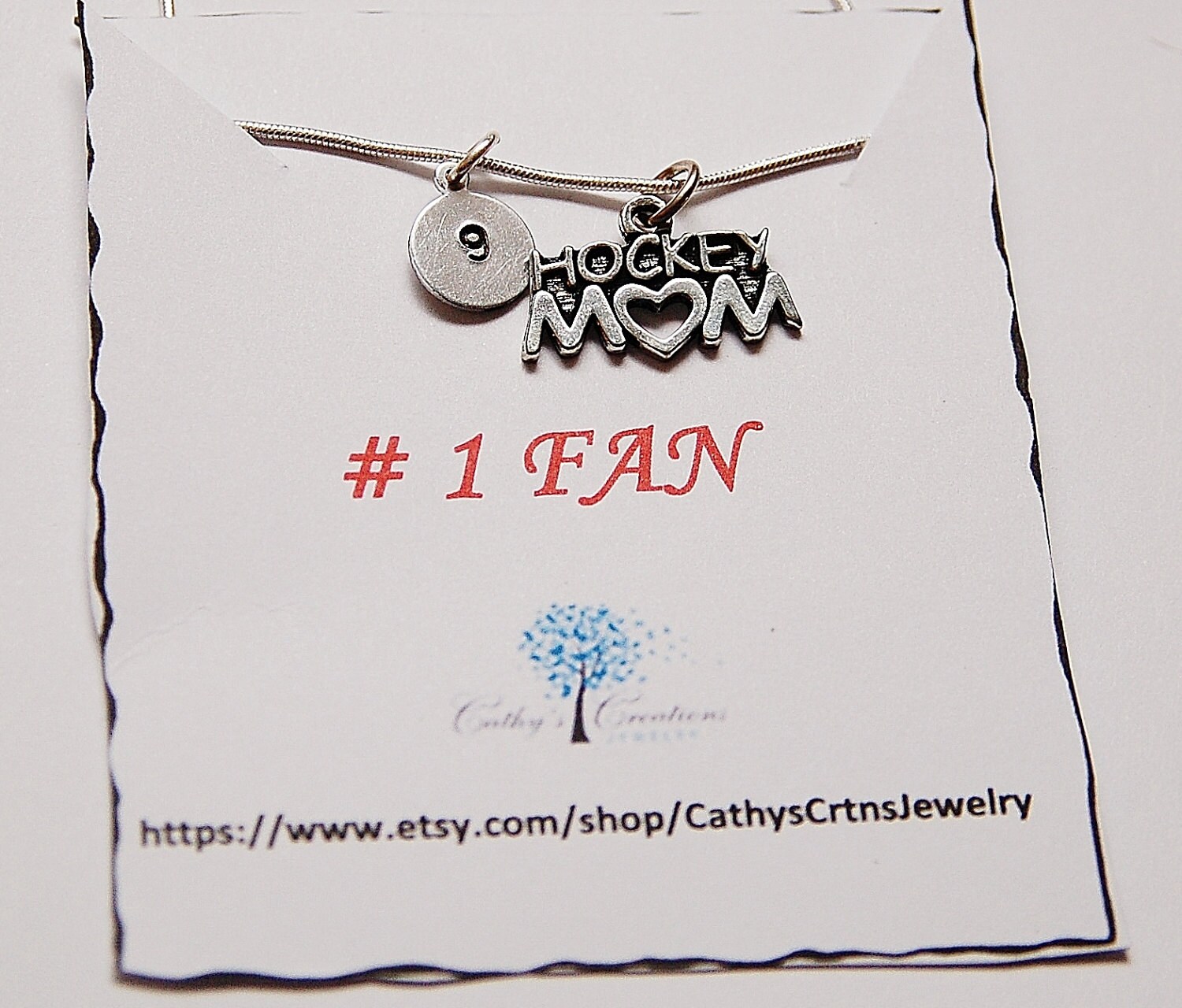 Hockey clearance mom necklace