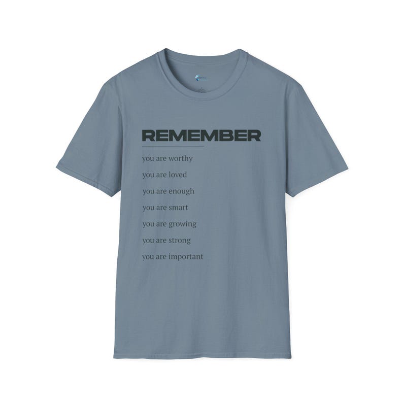 Inspirational Unisex Softstyle T-Shirt - Self-Love Reminder, Motivational Tee, Affirmation Shirt, Gift for Friends, Uplifting Apparel 画像 9
