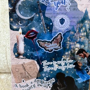 Zodiac Academy Kindle Insert: Bookish Kindle Skin for Clear Case