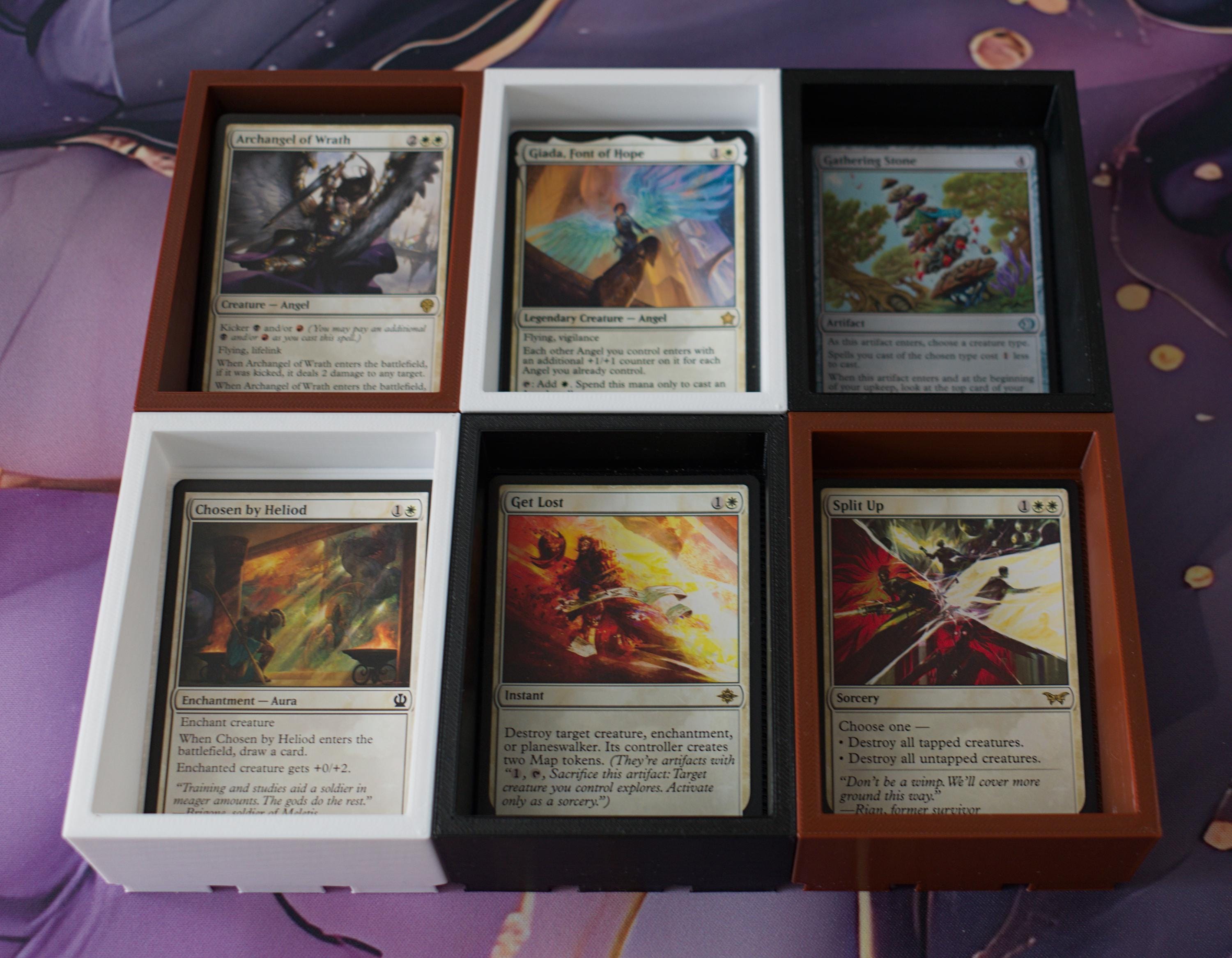 open source mtg card sorter Amazon.com: Coolbyl Card Sorting Tray 5ct – 18 Compartment Each, Stackable  Trading Card Organizer for TCG, Durable Card Storage Sorter for Sports MTG  Cards : Toys & Games main image 1