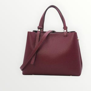 Sac en cuir italienisch für femme | Schlank und elegant