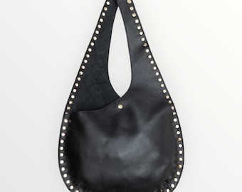 Sac cabas en cuir italien| Cadeau élégant femme | Sac de travail en cuir