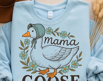 Mama Goose PNG-Instant Digital Download-Mama png,Coquette Mama png,Mama Sublimation,Vintage mama png,Mama goose png,Mothers day png