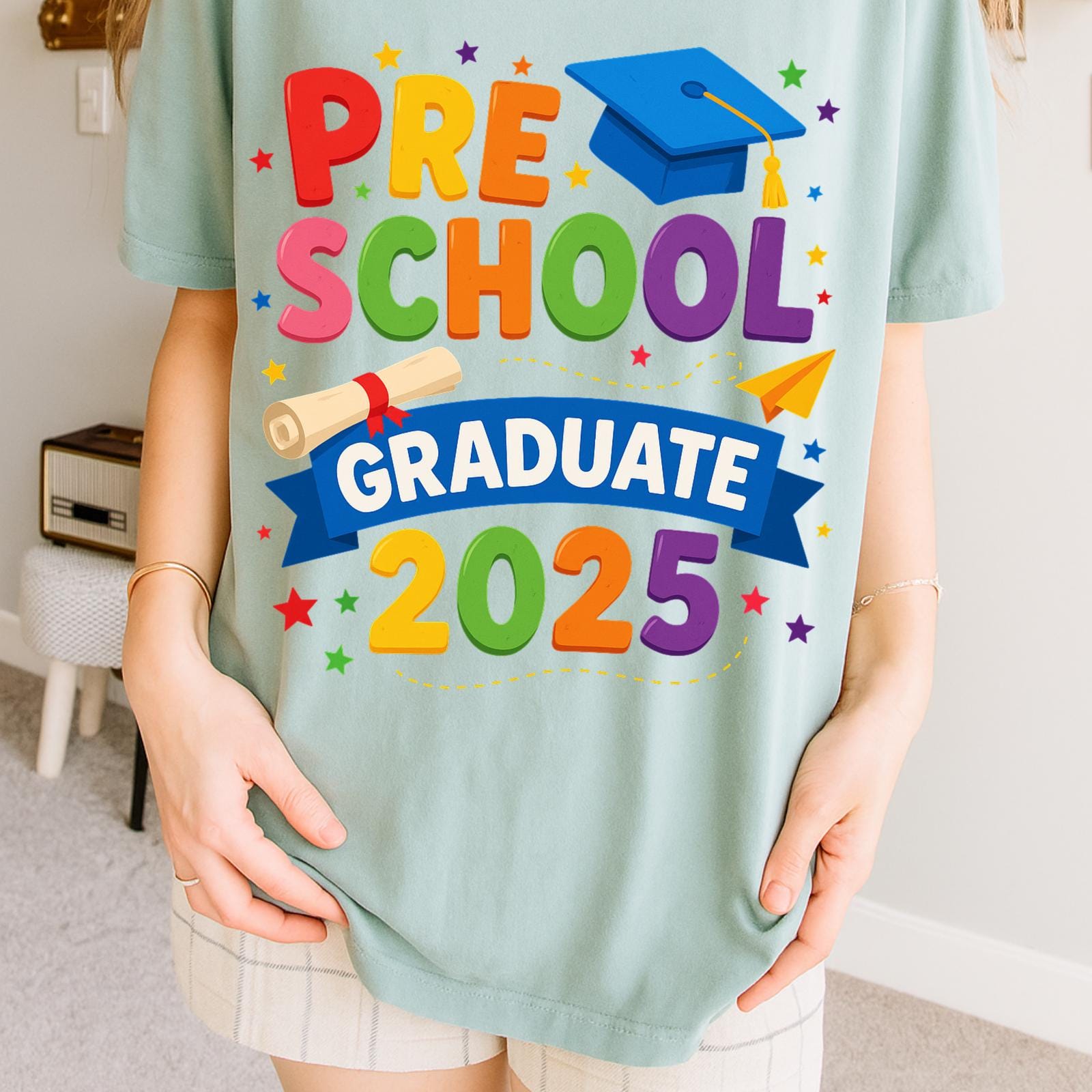 Preschool Graduation 2025 Pre-k Graduate Png, Pre-k Graduate Gift ...