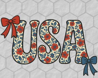 Coqueta floral de EE. UU., PNG, América retro, PNG del 4 de julio, Diseño de sublimación del 4 de julio, América popular, PNG patriótico, Femenino