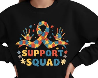 Équipe de soutien Autisme téléchargement de conception de sublimation png, Sensibilisation à l'autisme png, Ruban png autisme, puzzle de l'autisme png, téléchargement de conceptions sublimées