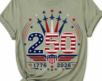 250th Anniversary USA PNG, Patriotic 1776-2026 Design, American Flag 250 Celebration, Independence Day SVG Png, 4th of July Shirt Design
