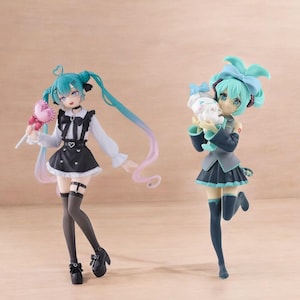 Hatsune Miku Anime Figures Set - PVC Model Doll Statue Collection