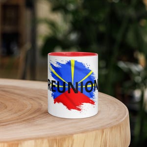 Becher mit farbiger Innenseite, Reunion Cup, Kaffee 974