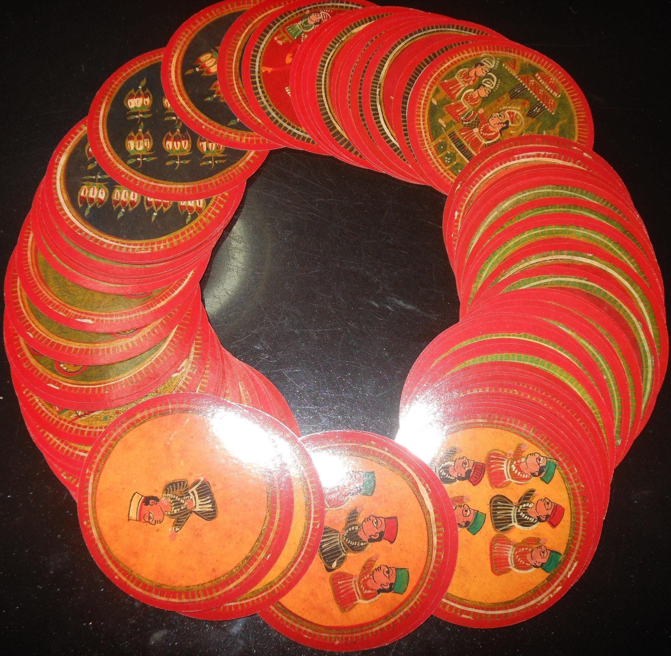 今 話題 の 人気 商品 Ganjifa Playing Card - Etsy トランプ