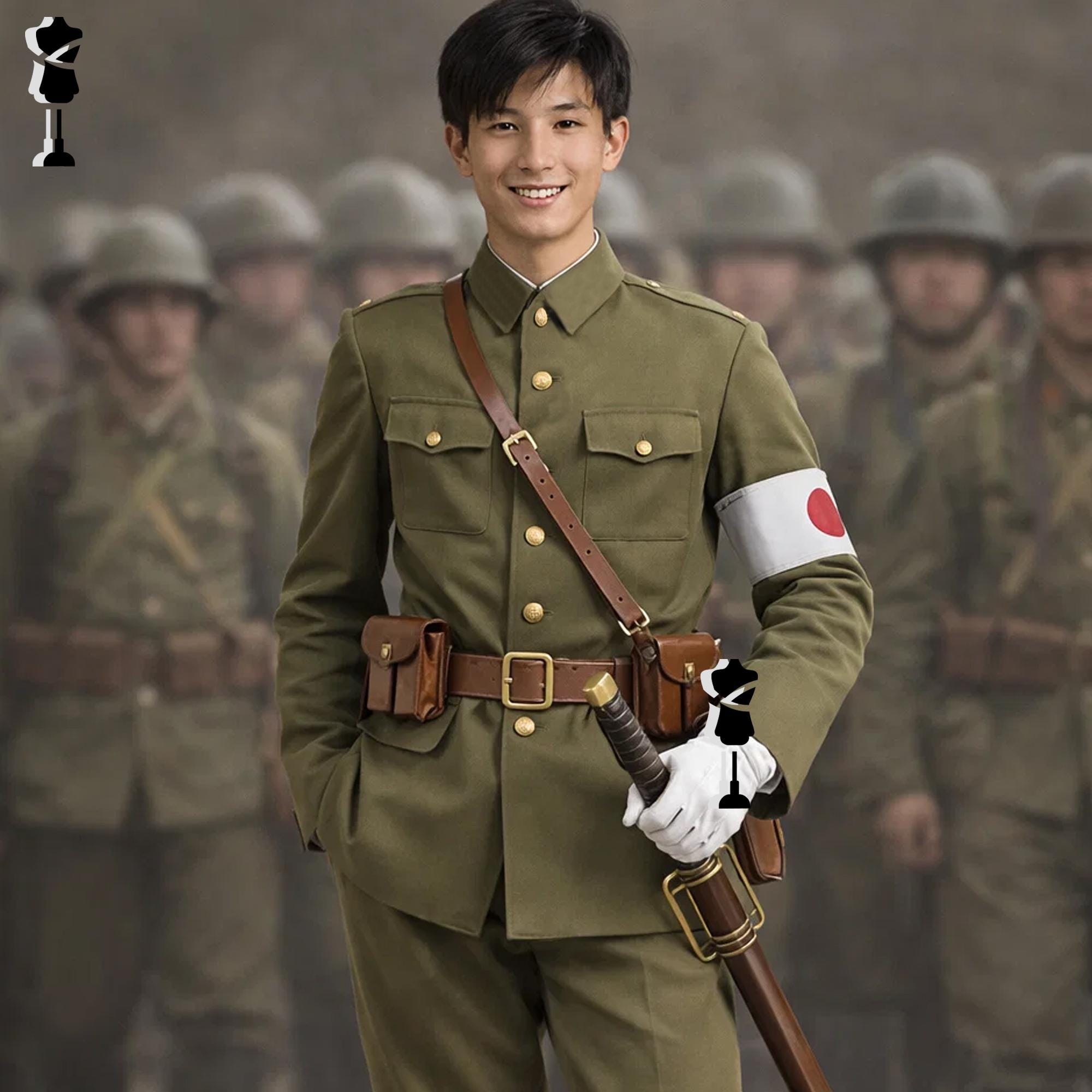 Imperial Japan Army Uniform - Etsy
