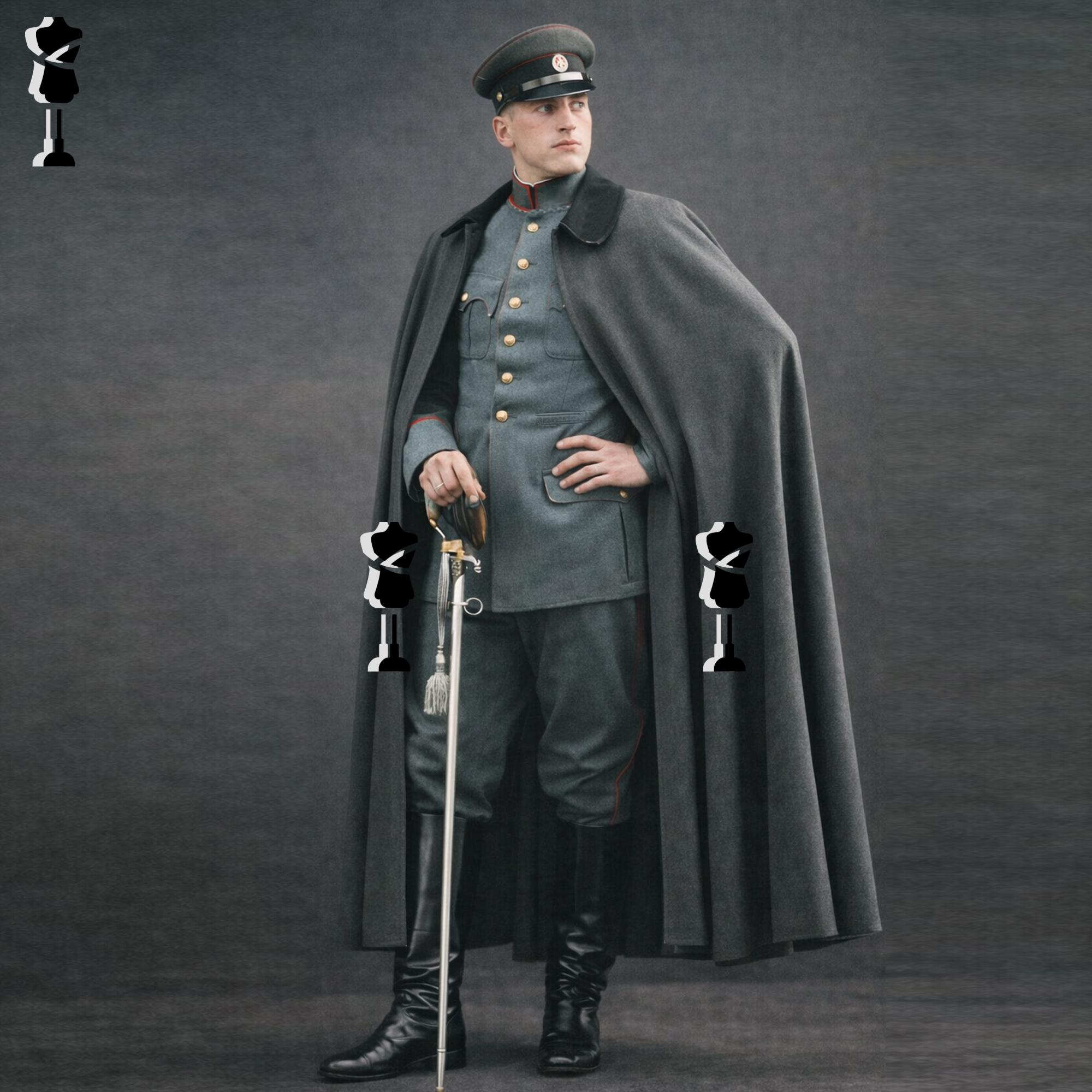 Gray Army Uniform - Etsy Gray Army Uniform - Etsy