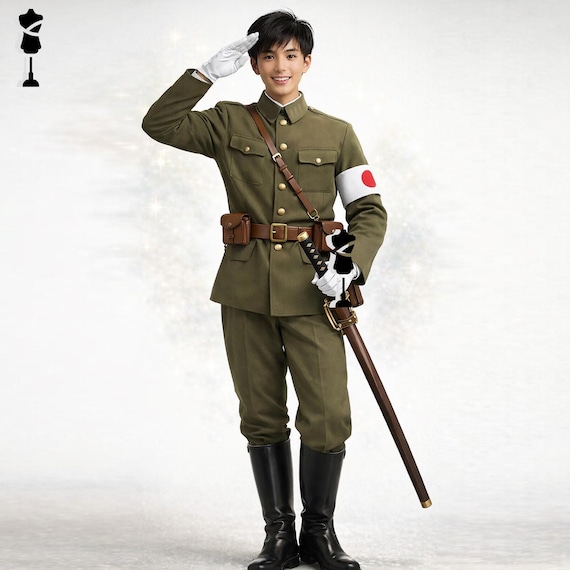 第二次世界大戦帝国陸軍将校制服、ヴィンテージミリタリーコスチューム