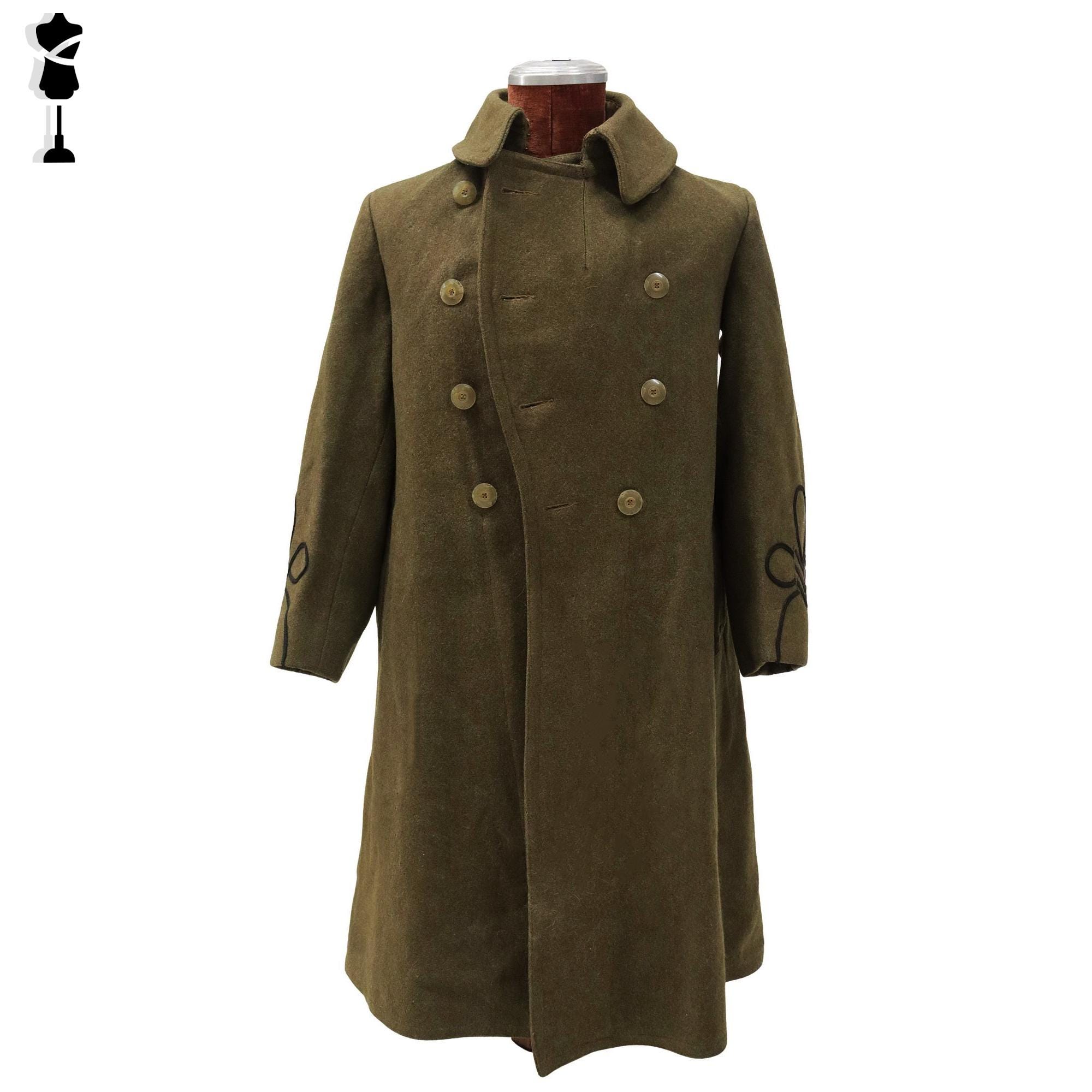 M1912 U.S. Army WWI Winter Coat, World War I Field Overcoat