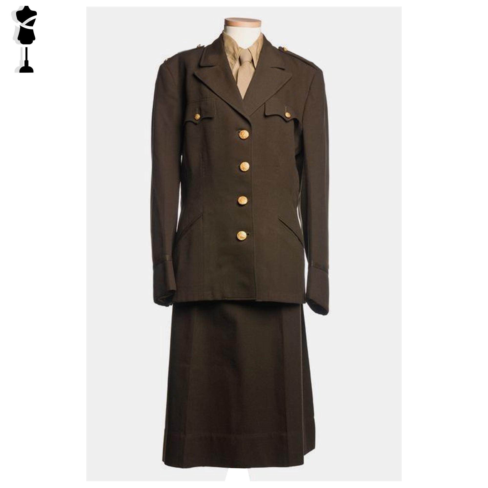 WWII Army Nurse Wool Uniform: Women's US Medical Corps - Etsy