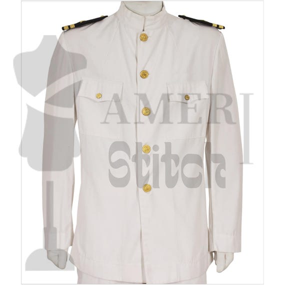 アメリカ海軍士官ジャケット：1940年代の軍服の復刻版 - Etsy 日本