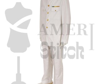アメリカ海軍士官ジャケット：1940年代の軍服の復刻版 - Etsy 日本