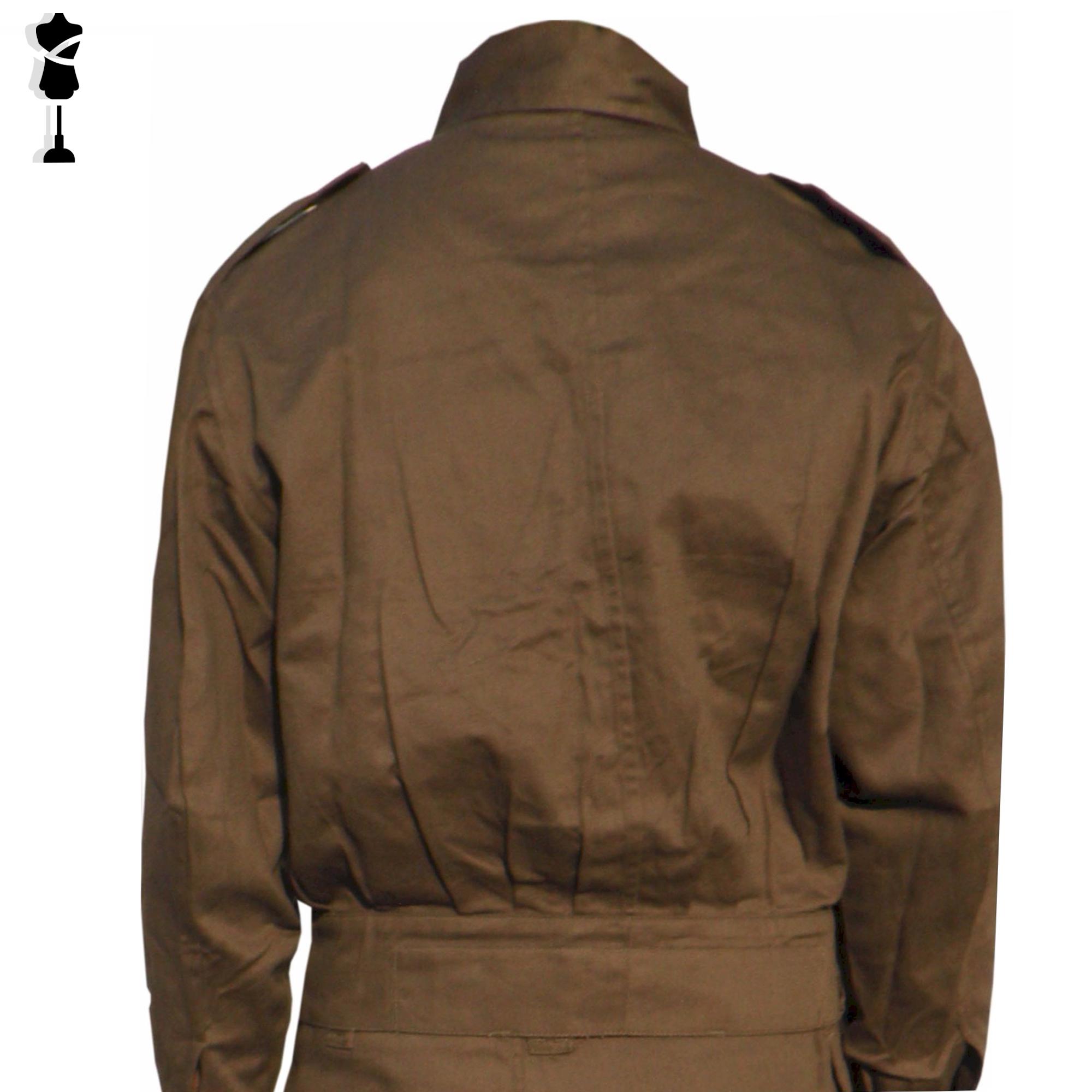 WWII British Army Denim Battledress Jacket - Brown Uniform - Etsy