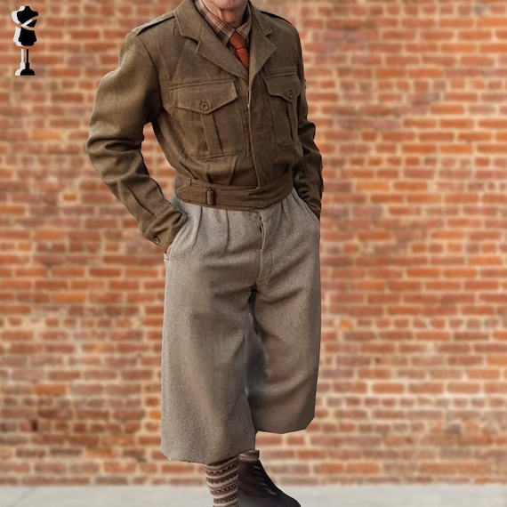 Brown Wool US Army M-1950 Jacket: Military Fashion Uniform - Etsy Ireland