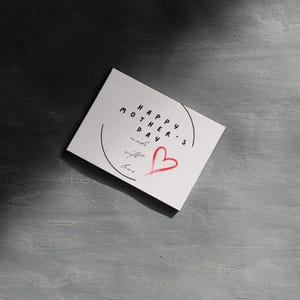 Carte de fête des mères, cadeau de fête des mères, cadeau pour maman, carte numérique, impression numérique, fichier PDF à téléchargement immédiat