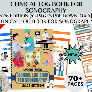 Sonographie Klinisches Logbuch: Ultraschall Studenten & Professioneller, Ausgabe 2026.
