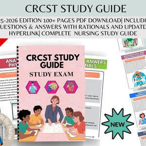 CRCST-studieguide 9:e upplagan, sterilbearbetningstekniker (PDF-nedladdning)
