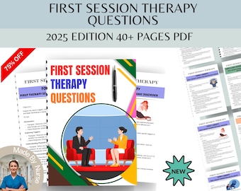 First Session Therapy Questions, Therapy Questions, Counseling ...