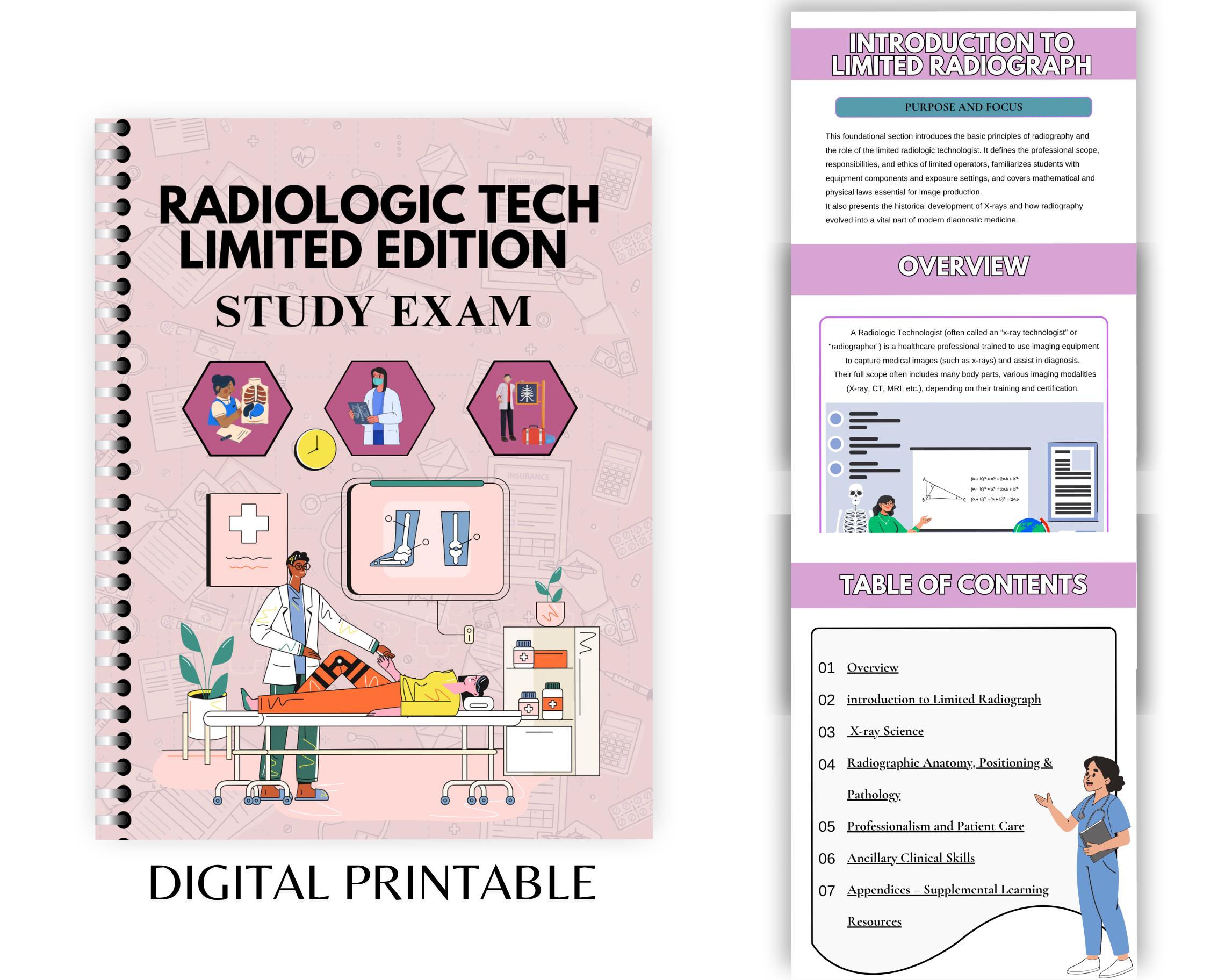 2026 Radiography Study Bundle, Rad Techs, X-ray Anatomy (digital ...