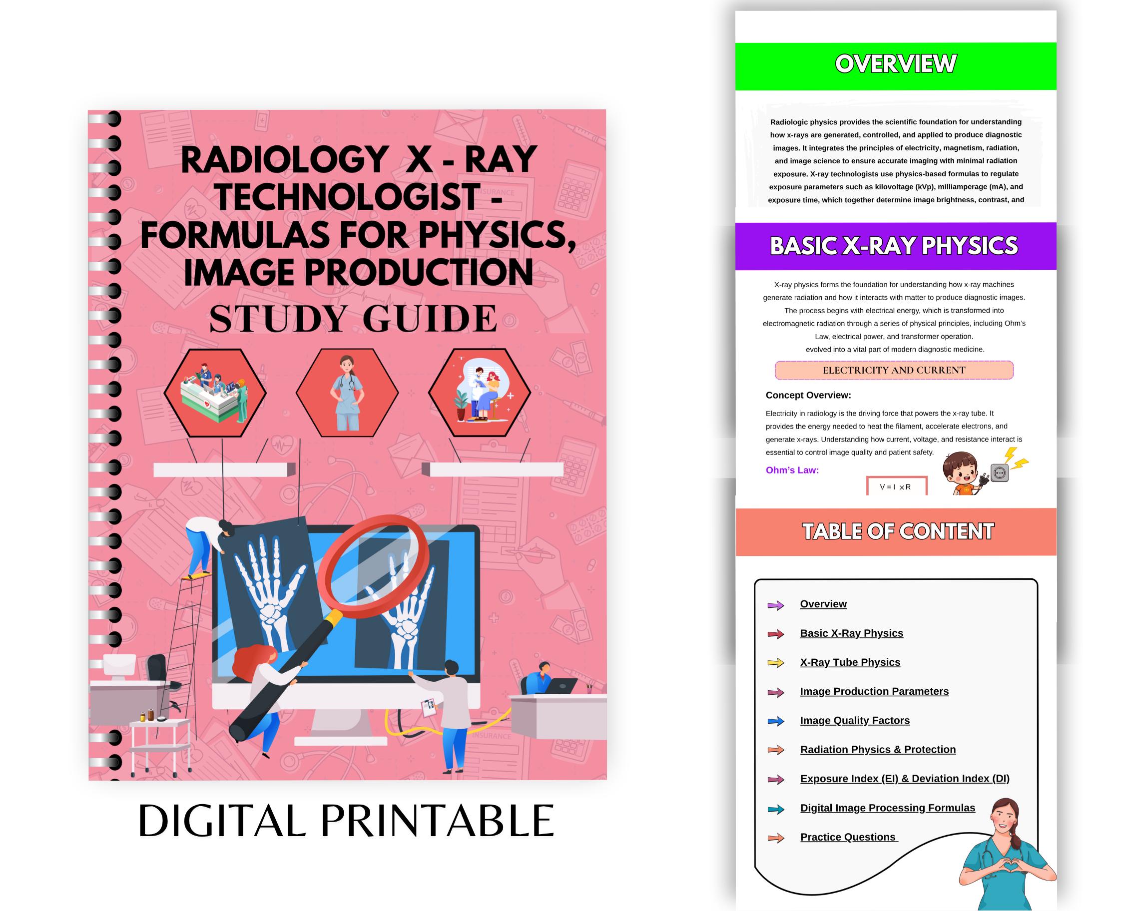 2026 Radiography Study Bundle, Rad Techs, X-ray Anatomy (digital ...
