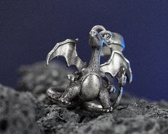 Cha.ri.zard Trainer Charm Bracelet – 950 Silver Collectible Charms & Pokéball Beads, Pandora-Compatible Anime Jewelry