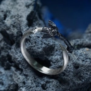 EXKLUSIVE Fanmade Master Sword Custom Ring - Einzigartiger Fantasy Schmuck für Krieger und Fans