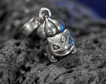 Bulb.a.saur Trainer Charm Bracelet – 950 Silver Collectible Charms & Pokéball Beads, Pandora-Compatible Anime Jewelry