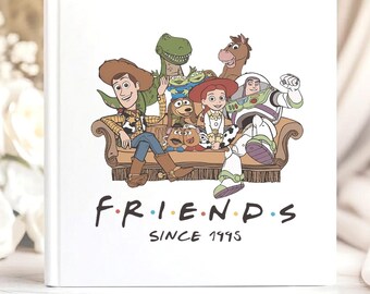 Toy Story Friends Since 1995 Autograph Book, Disneyland WDW Birthday Trip Book, Disney Birthday Gift, Disney Family Trip Memory Book