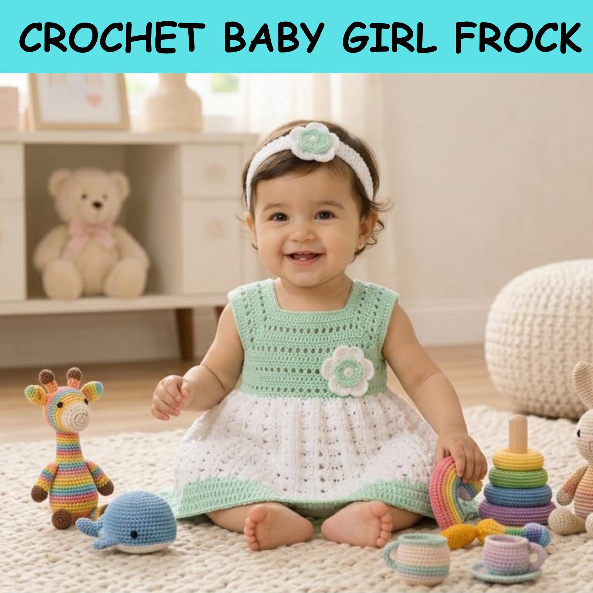 Green Baby Dress - Etsy