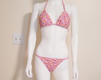 Pink sprinkles bikini