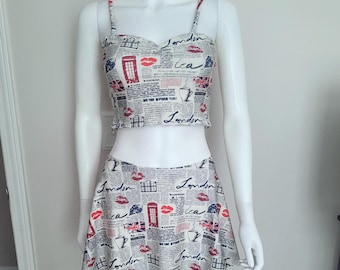 British print 4 piece set