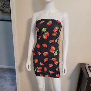 Strawberry mini dress