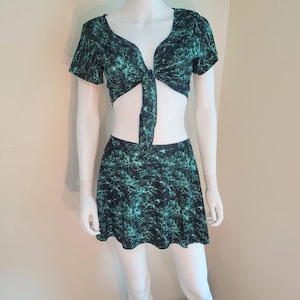Black & green 3 piece set