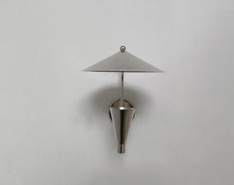 Mid Century Chrome Wall Sconce