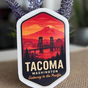 Sticker Tacoma Washington
