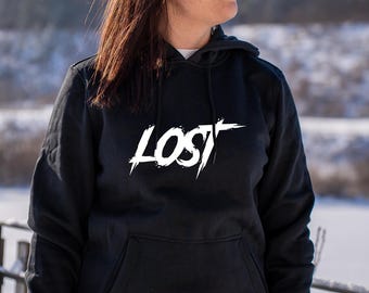 Lost UNISEX Hoodie - Pullover - Sweater - Hooded Sweater - Fairly Produced!