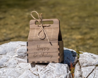 Small gift box for birthdays, jewelry, and much more. Customizable